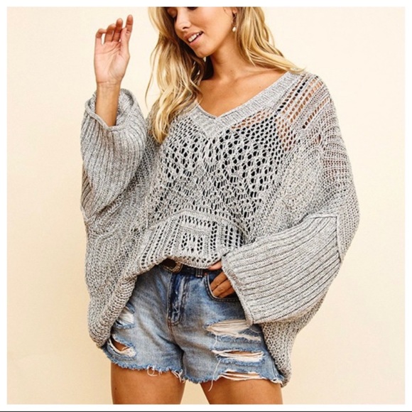 Most Beautiful Lightweight Crochet Sweater - Picture 6 of 6